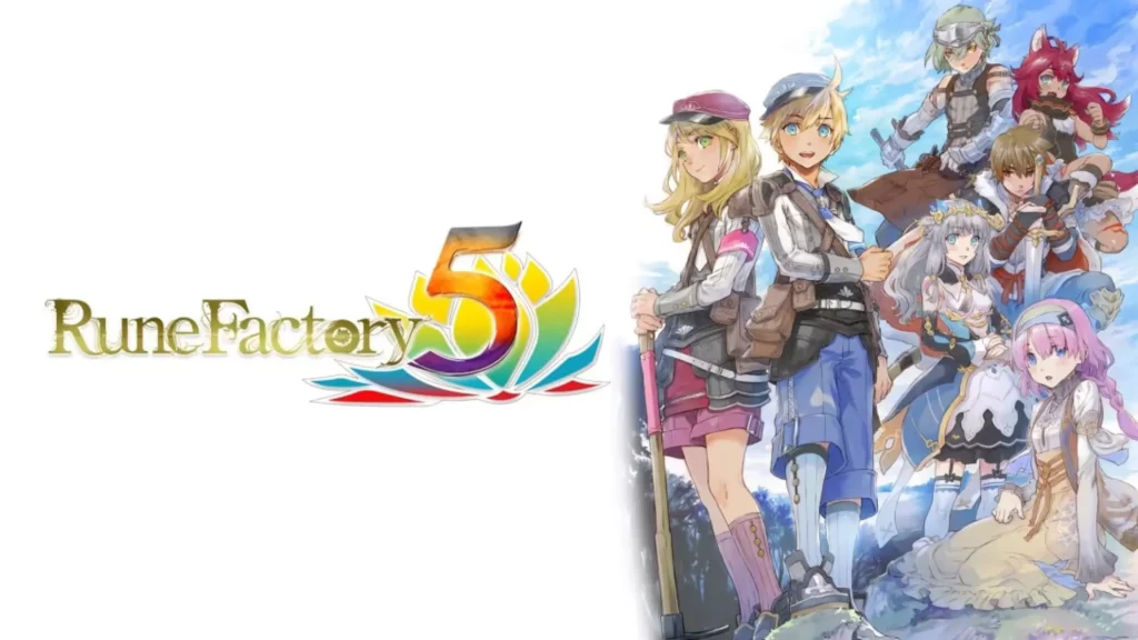 Rune Factory 5 Cover