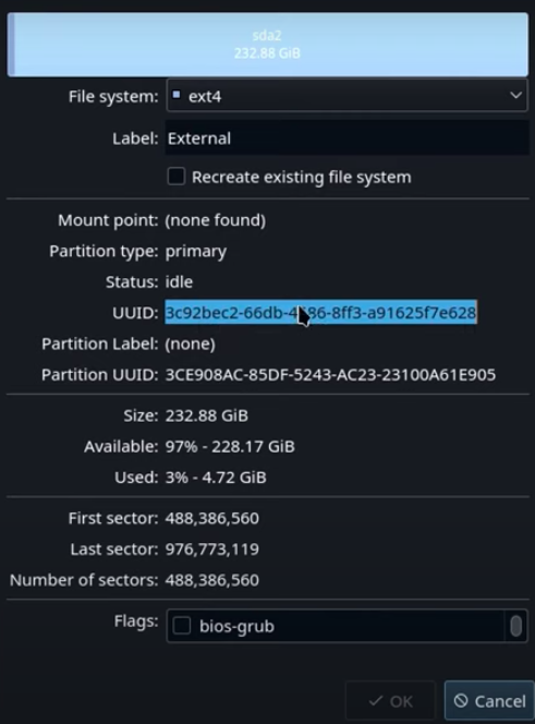 Finding UUID