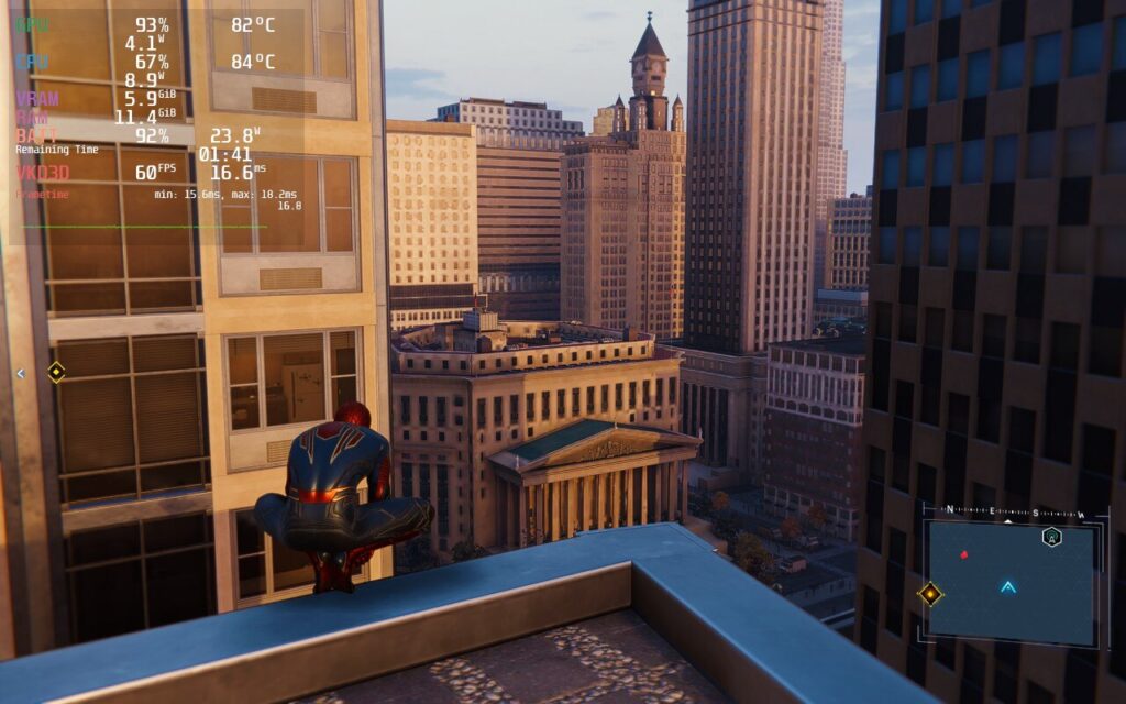 Marvel's Spider Man on Steam Deck Looks Amazing