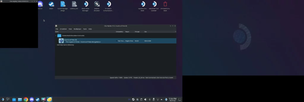 How to Play 3DS Games Dual Screen with Citra and Steam Deck