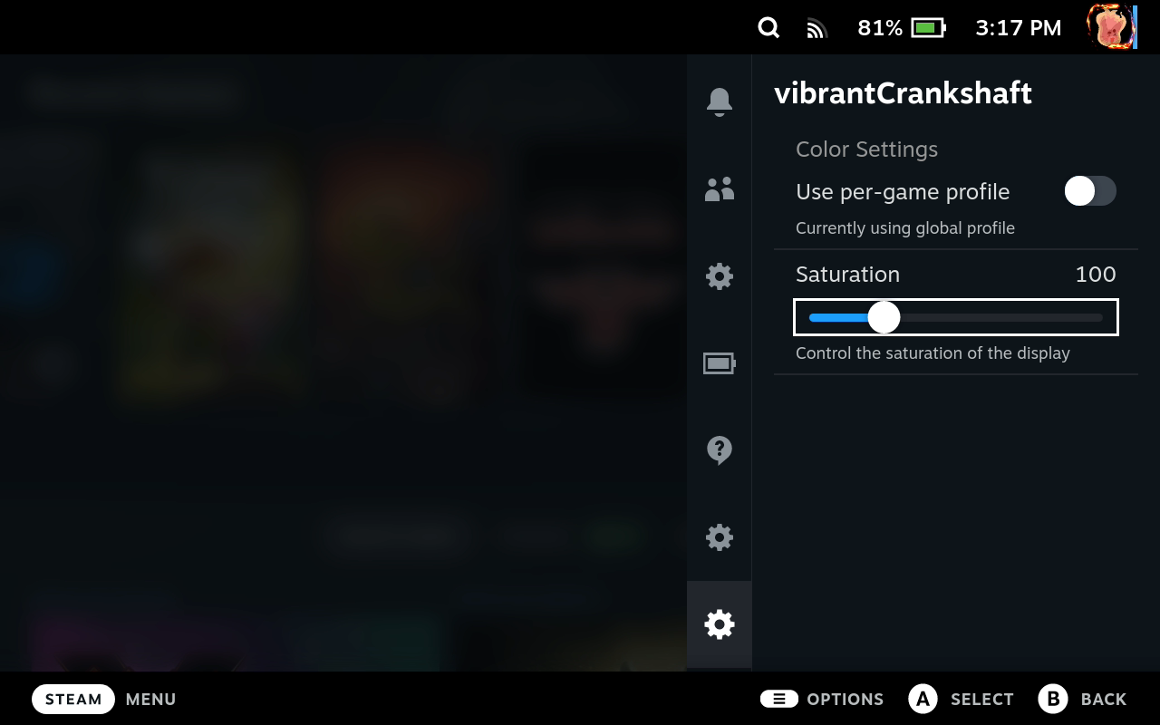 Spice Up Your Games on Steam Deck with Vibrancy and Crankshaft - Steam
