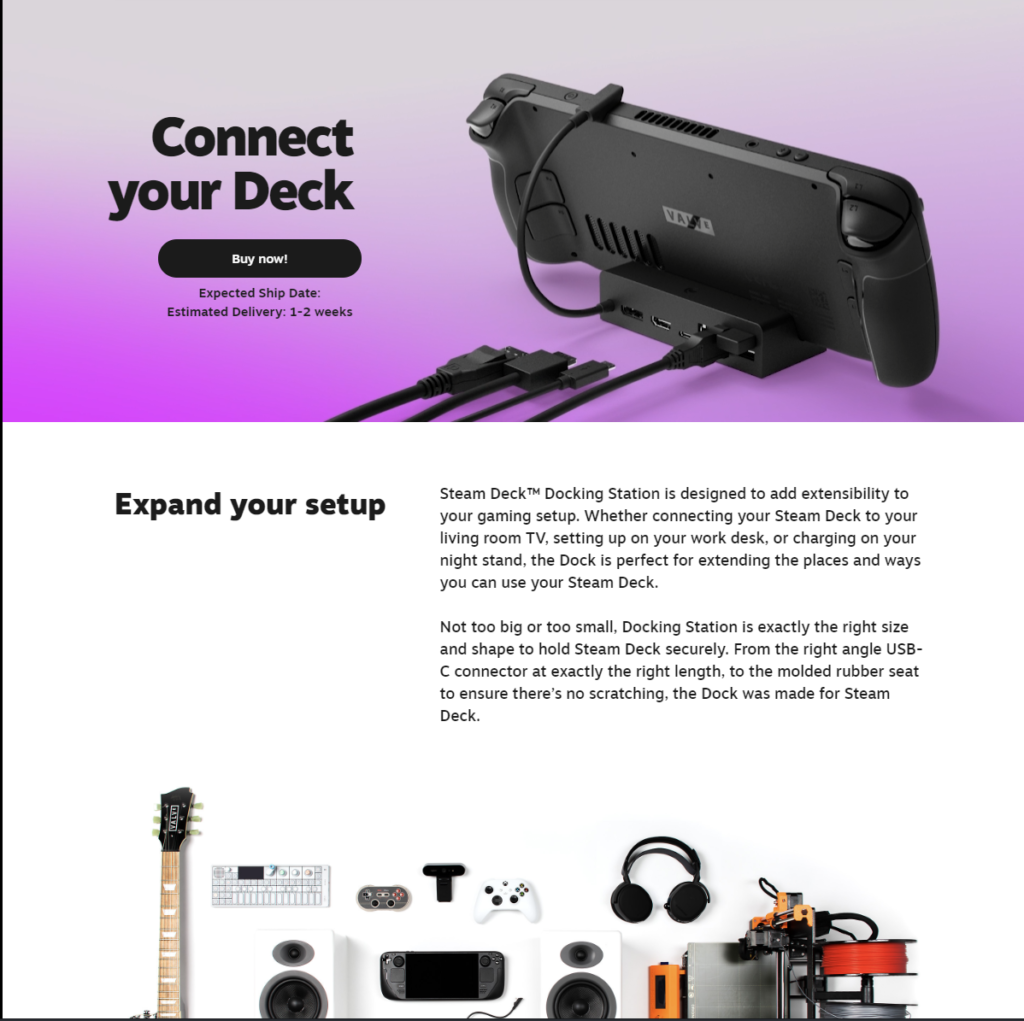 JSAUX Display Port Steam Deck Dock Released - Steam Deck HQ