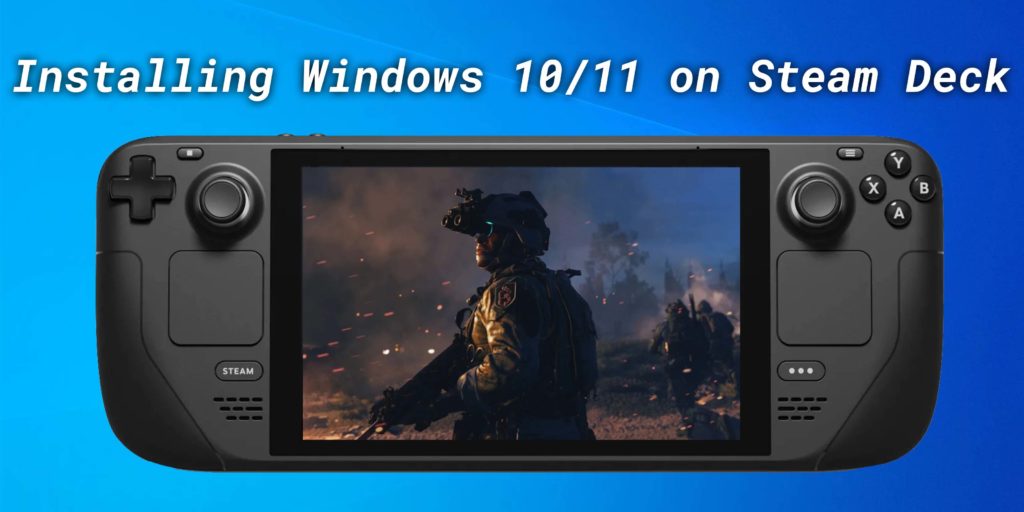 How to Install Windows on Steam Deck