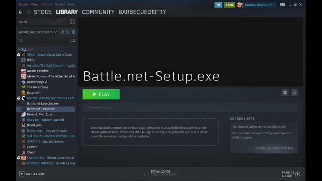 How to install Battle.net on the Steam Deck and SteamOS