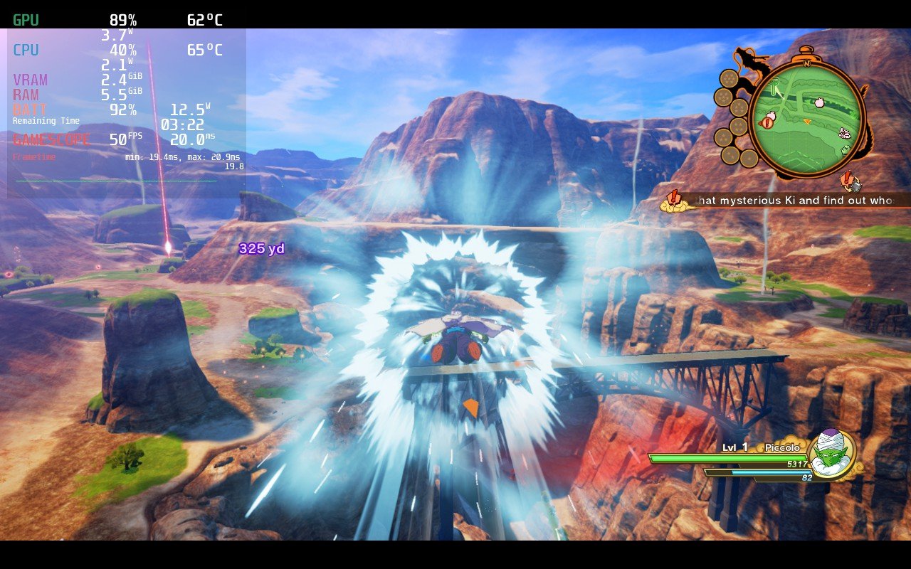 Dragon Ball Z Kakarot Steam Deck Review