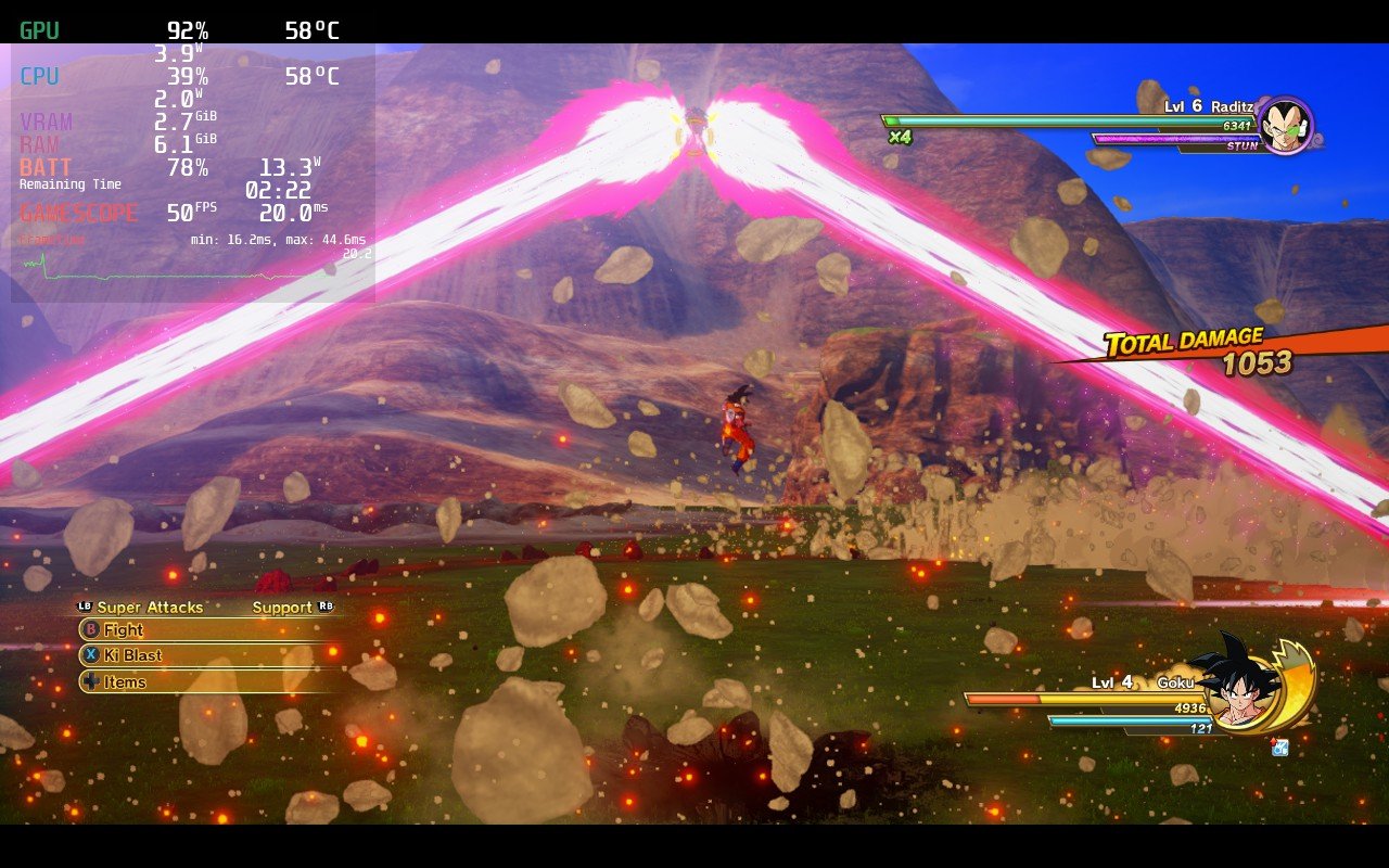 Dragon Ball Z Kakarot Steam Deck Review