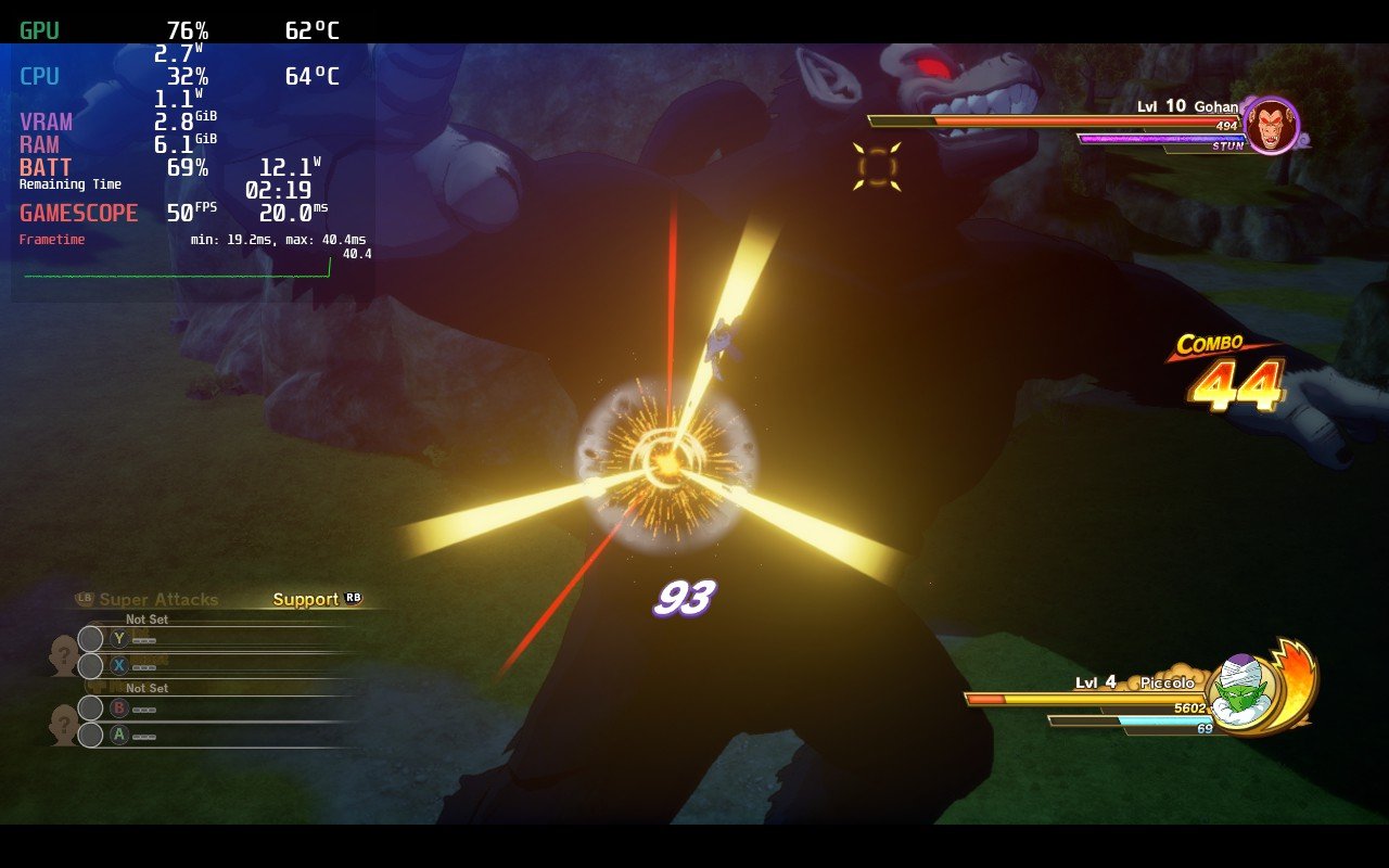 Dragon Ball Z Kakarot Steam Deck Review