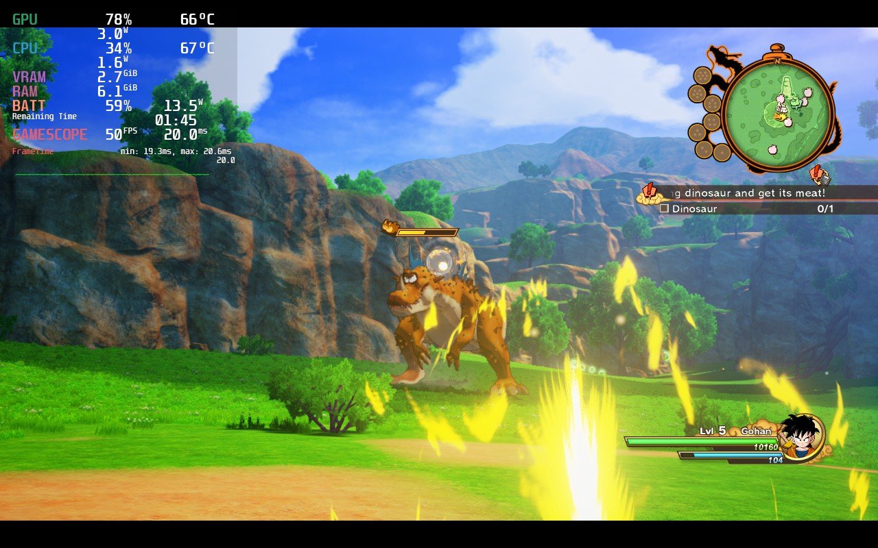 Dragon Ball Z Kakarot Steam Deck Review