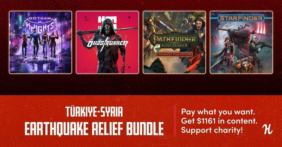 Humble Turkey-Syria Earthquake Relief Bundle