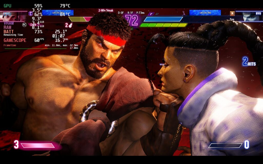 STREET FIGHTER 5 NO STEAM DECK 