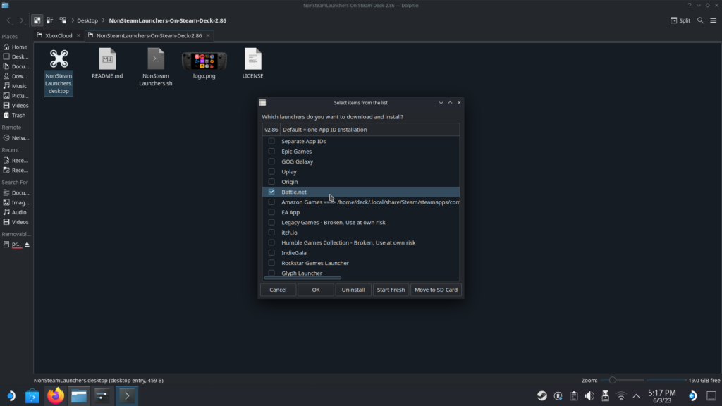 How to install Battle.net on the Steam Deck