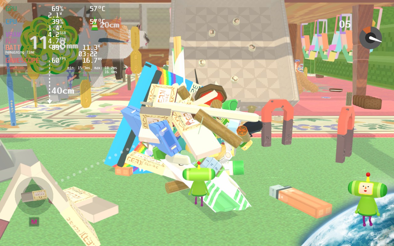 We Love Katamari REROLL - Steam Deck Performance/Settings