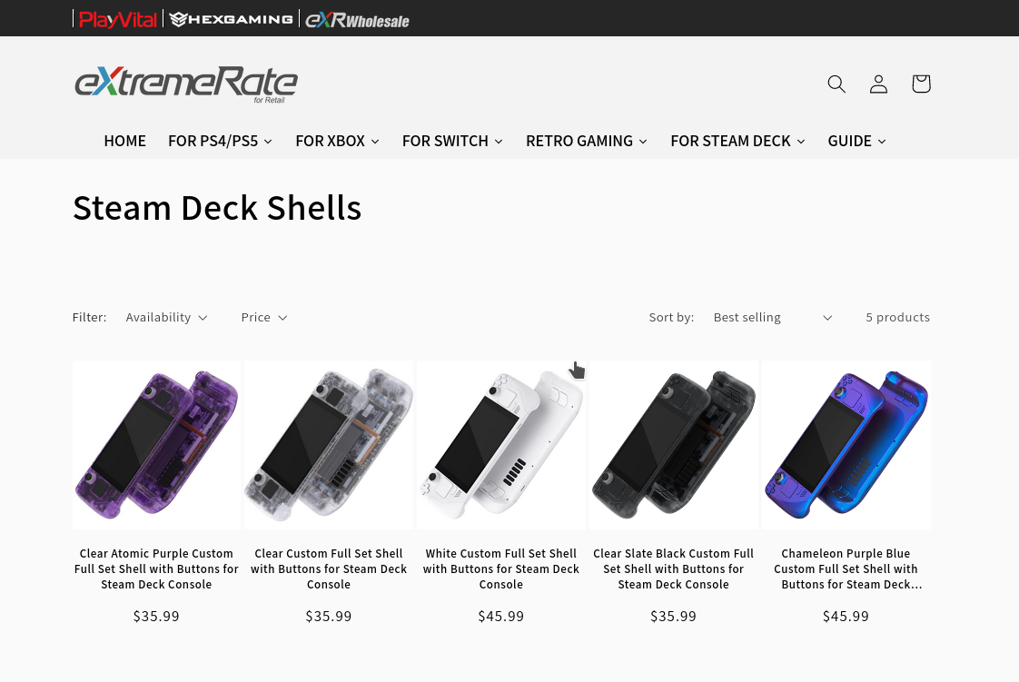 eXtremeRate Announces Clicky Buttons for Steam Deck - Steam Deck HQ
