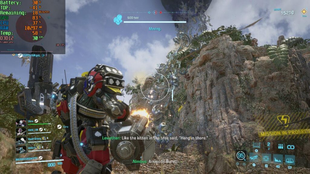 Titanfall 2 ROG Ally Game Settings