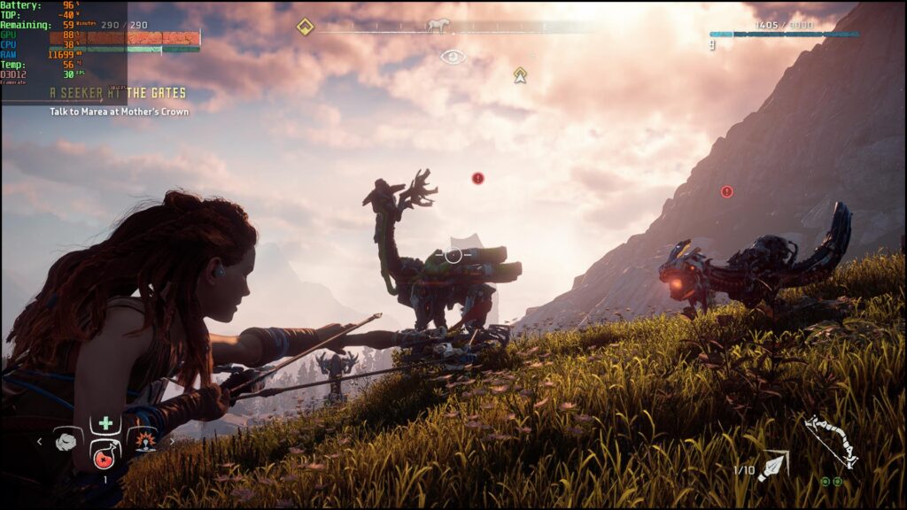 Horizon Zero Dawn: 21 Minutes of PC Gameplay at Max settings (1080p 60fps)  