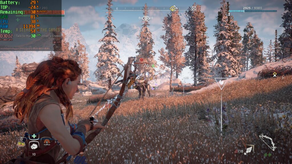 Horizon Zero Dawn: Complete Edition - ROG Ally Performance and