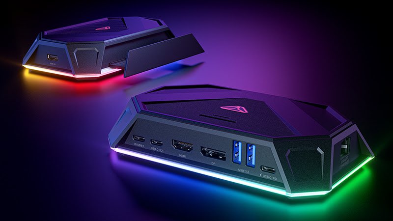 Jsaux's ultimate RGB dock stretches to fit Steam Deck, ROG Ally, and more -  The Verge