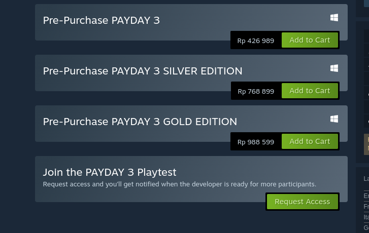 PAYDAY 3 BETA