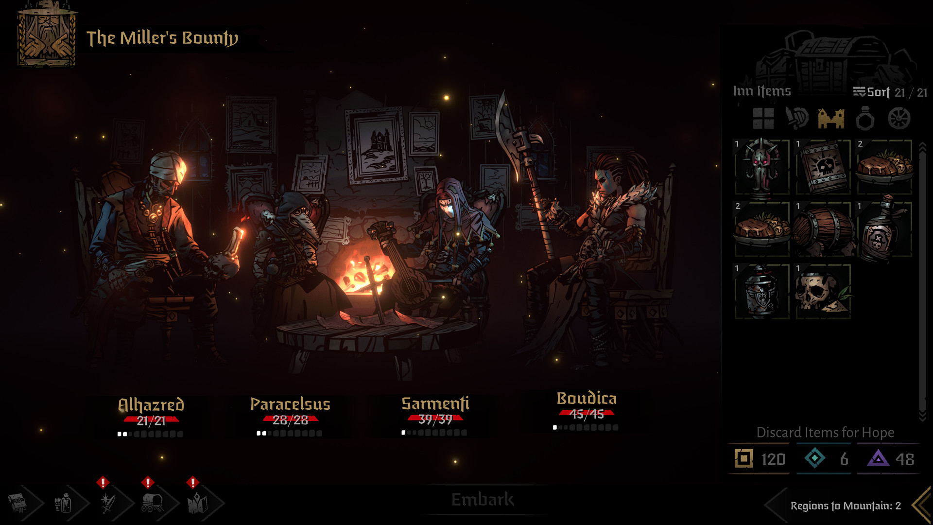 Darkest Dungeon 2 Gets Full Steam Deck Support In New Update Steam   DD2Stock3 