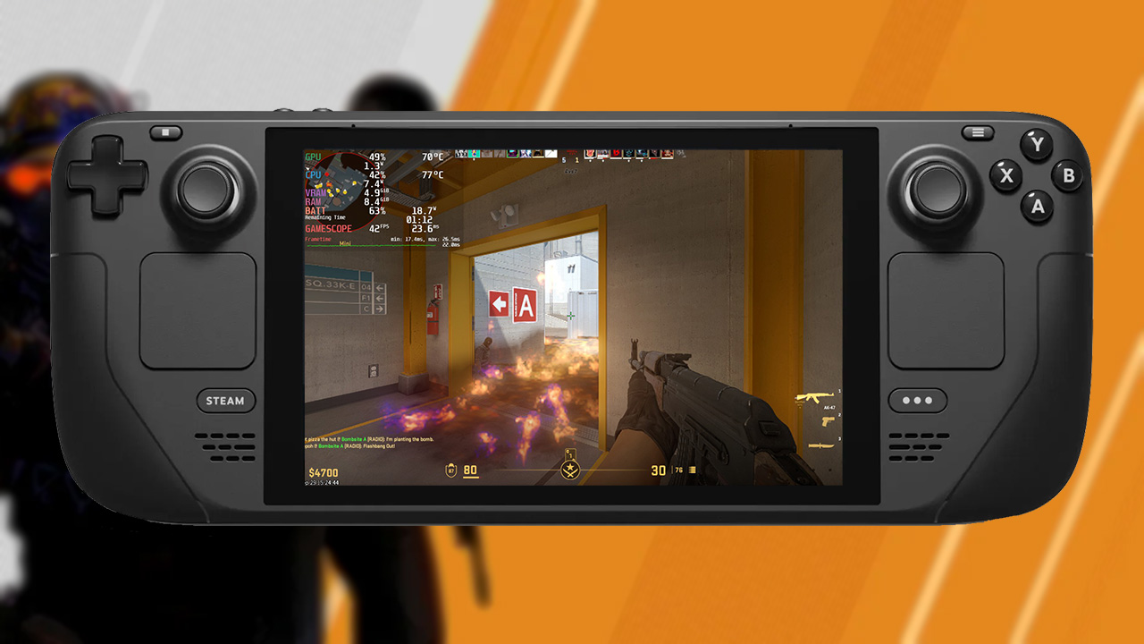 Counter Strike 2 Works on the Steam Deck, But Don't Play