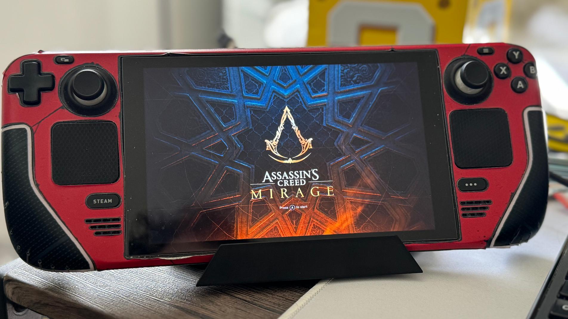 Steam Deck  Assassins Creed Mirage. 800P Low - High & Optimal