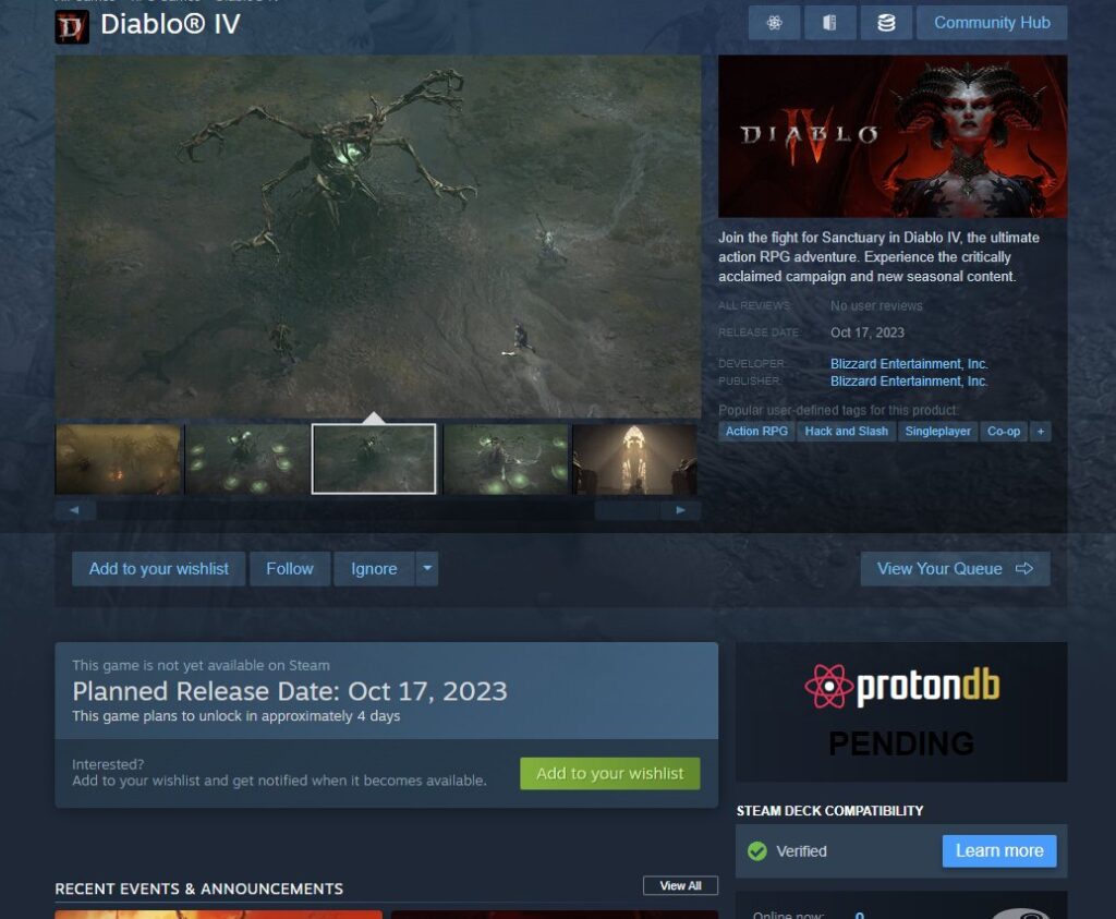 Diablo 4 Gets The Steam Deck Verified Badge - Steam Deck HQ