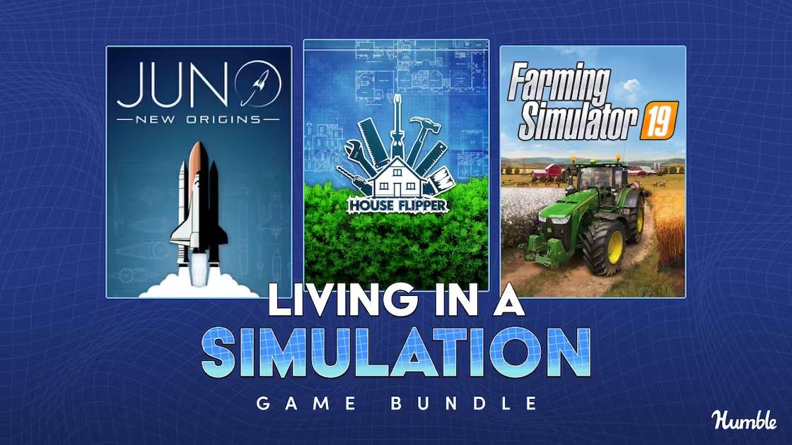 Living in a Simulation Humble Bundle! 8 Steam Games and 2 DLC's