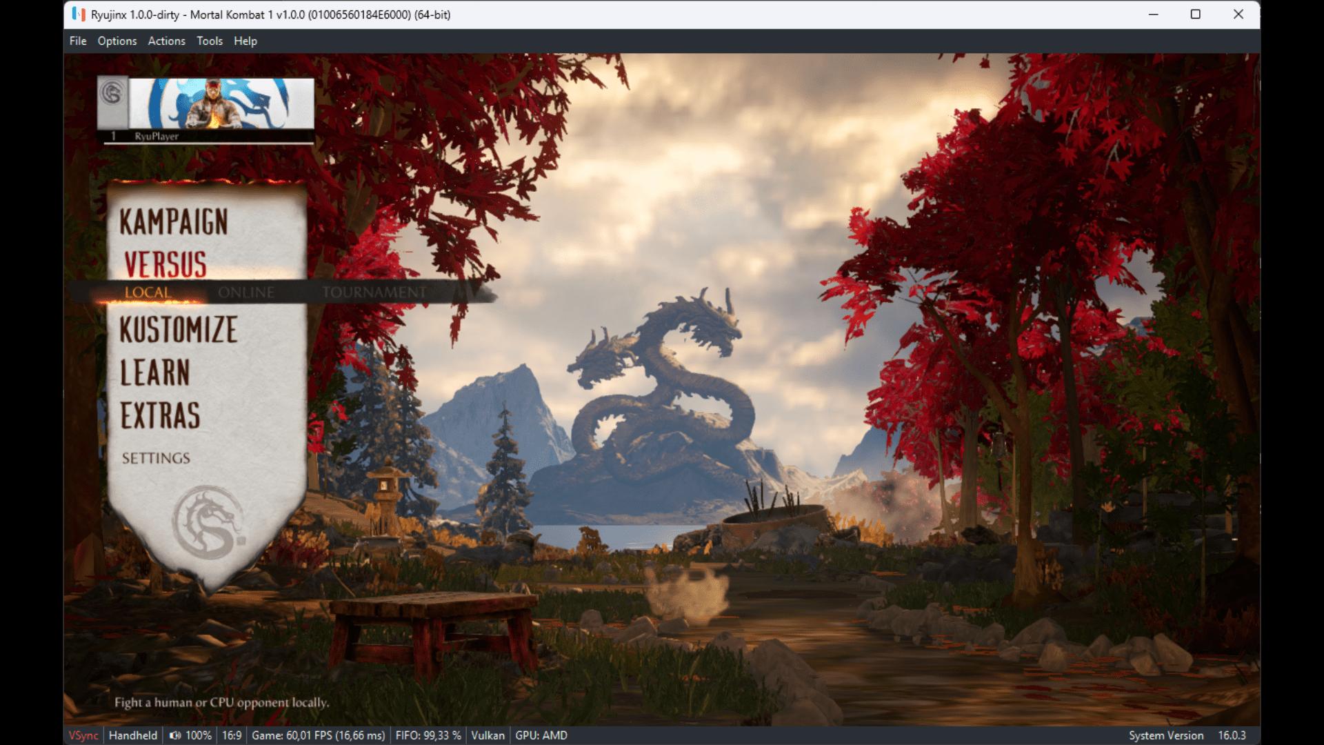Ryujinx Switch emulator adds Vulkan renderer to main build after a