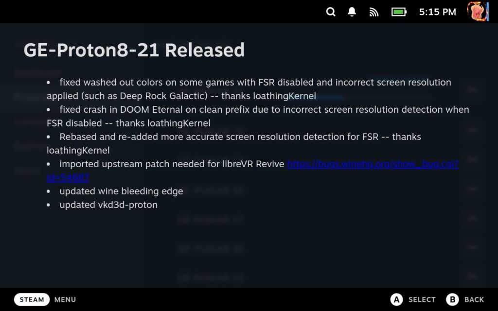 Proton 8.0 is here, and it brought Steam Deck game fixes