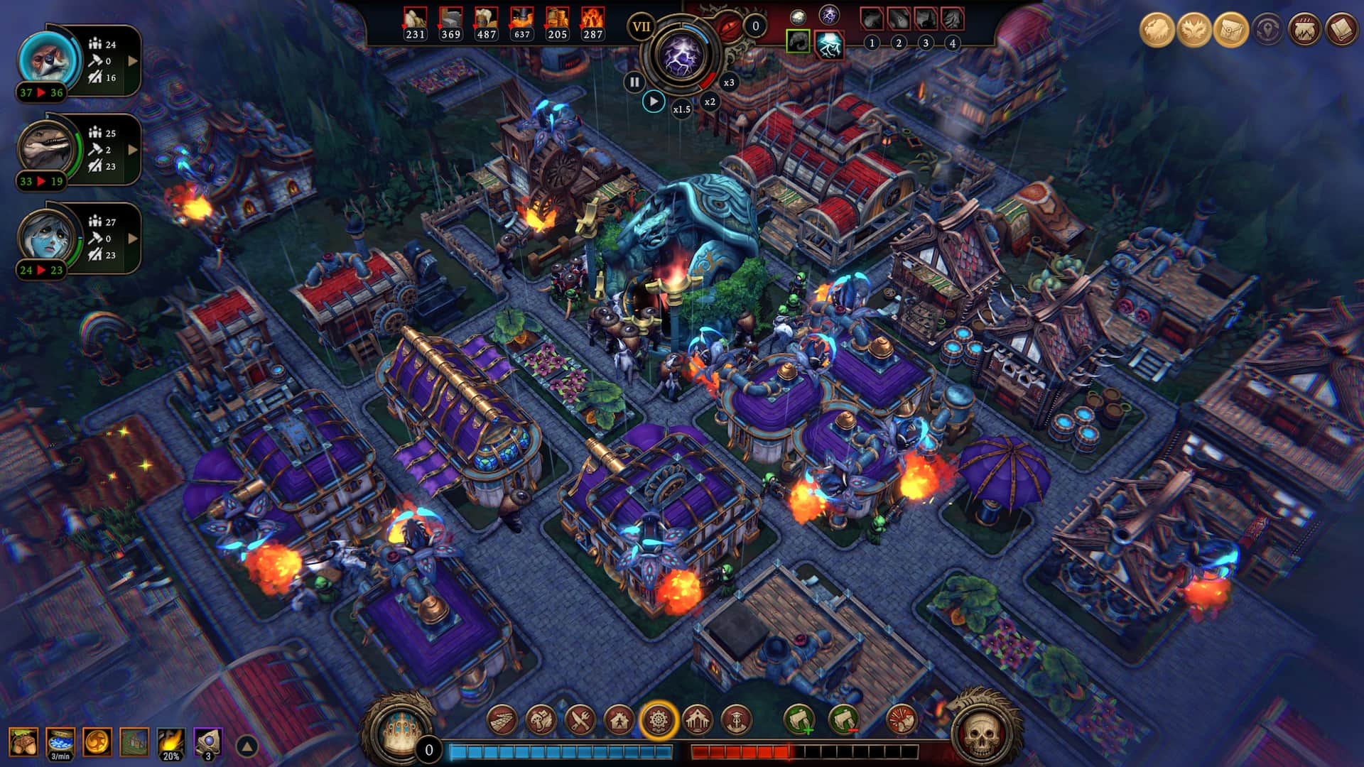 Roguelite city builder ``Against the Storm'' play review that