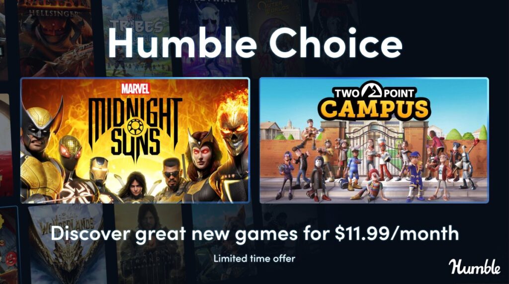 2024 is Starting With An Amazing Monthly Bundle from Humble Steam Deck HQ