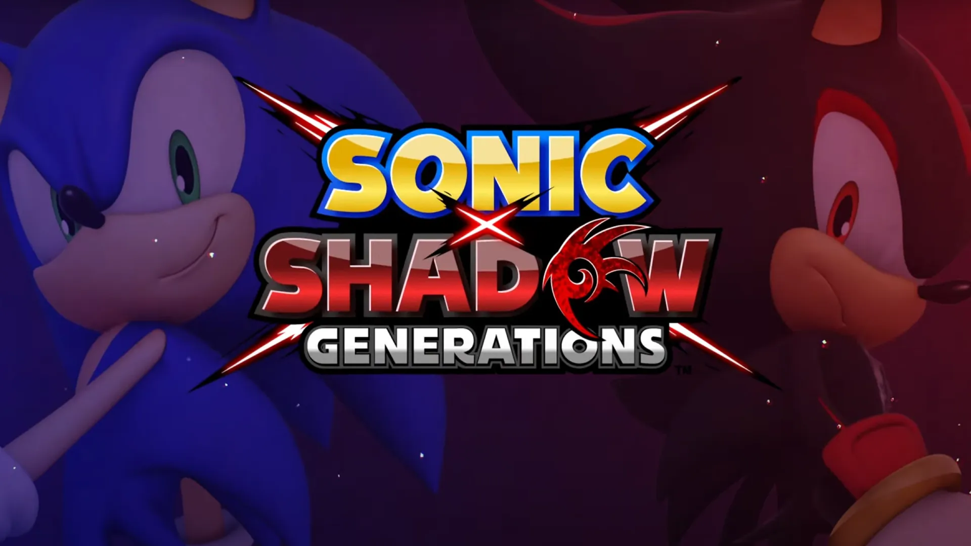 Sonic X Shadow Generations Key Art