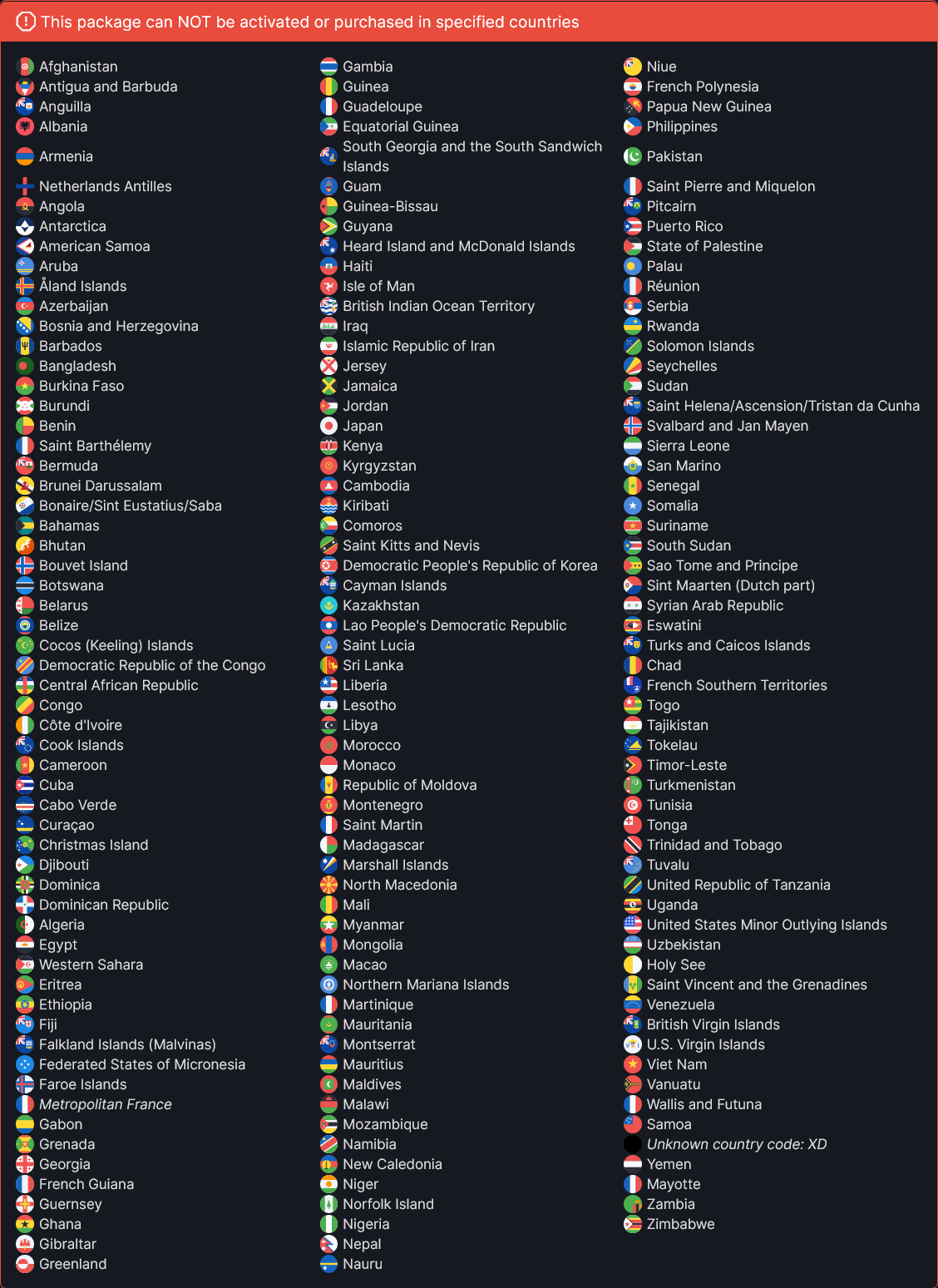 Helldivers2RestrictedCountries