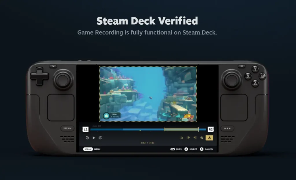 FullSteamDeckGameRecording