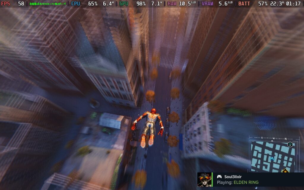 Marvel's Spider-Man Remastered FSR 3.1 Frame Generation