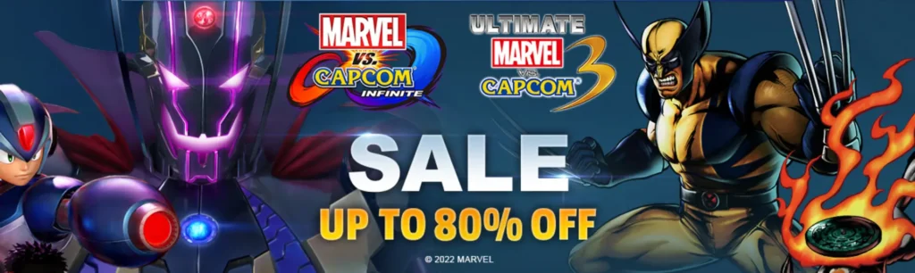 Screenshot 2024 08 31 at 09 58 56 Marvel vs. Capcom Sale