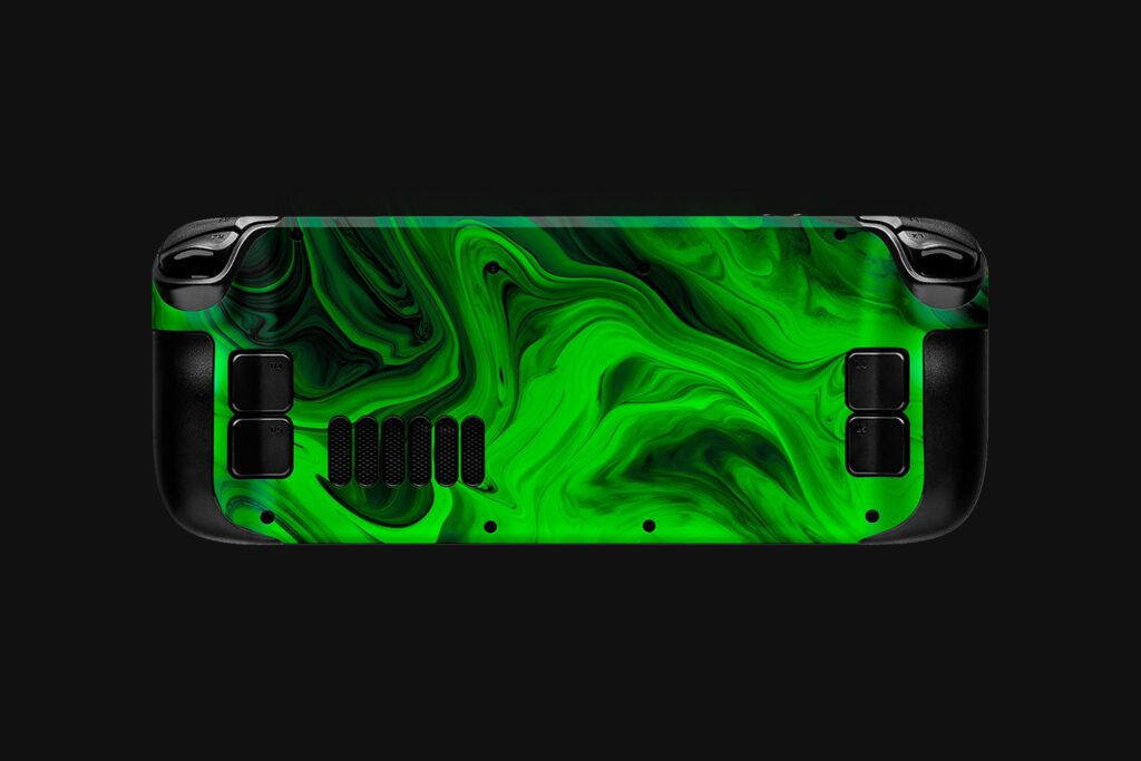 RazerAcidSludgeSteamDeckSkinBack