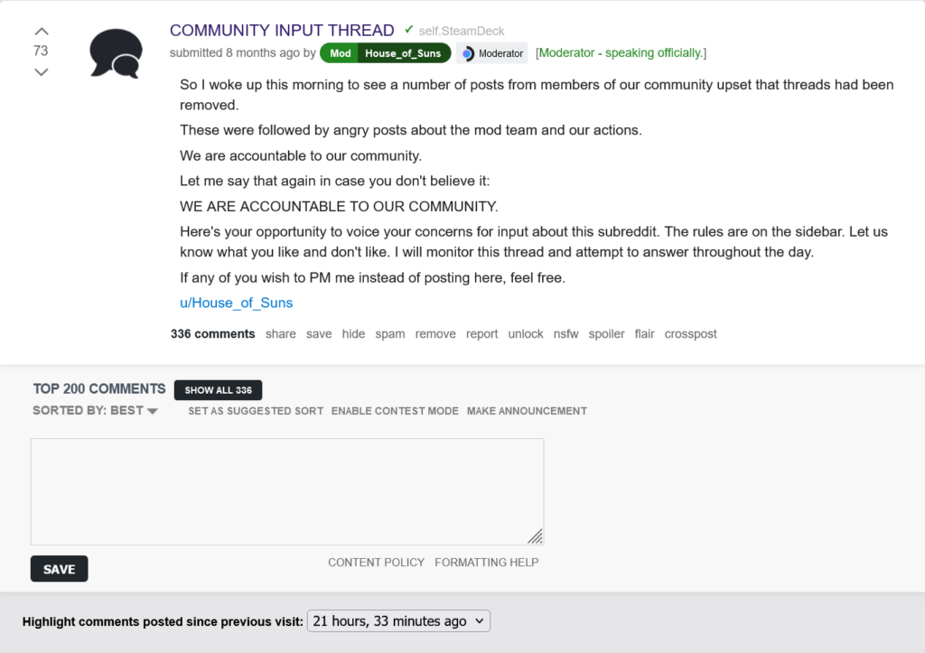 Screenshot 2024 11 04 at 20 00 12 COMMUNITY INPUT THREAD SteamDeck