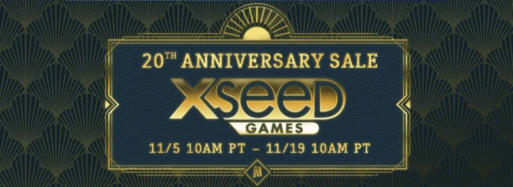 Screenshot 2024 11 10 at 05 53 15 XSEED Games 20th Anniversary Sale