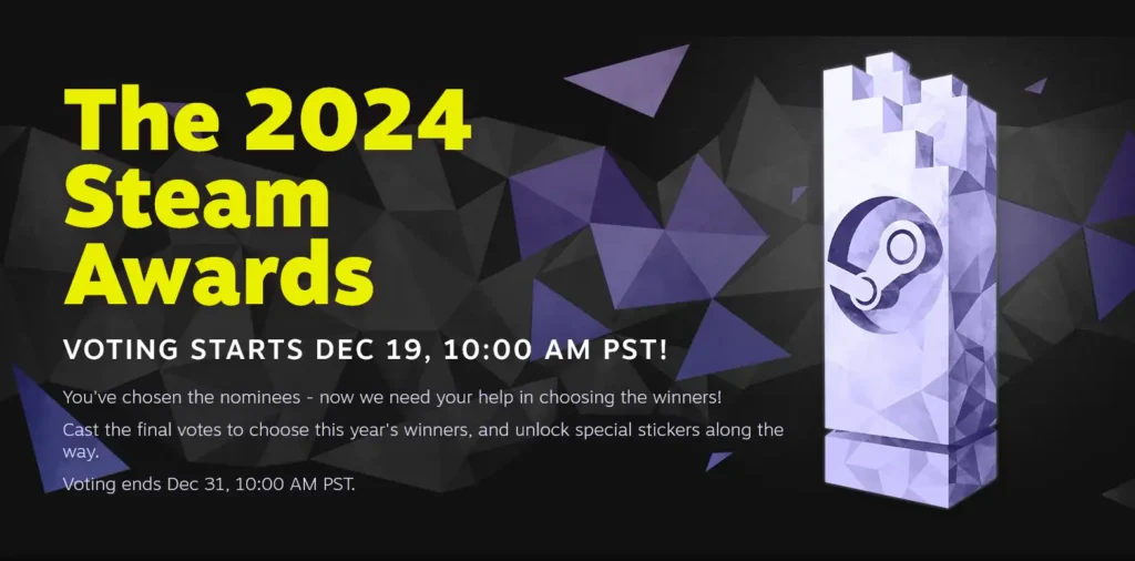 Screenshot 2024 12 18 at 08 57 16 The Steam Awards