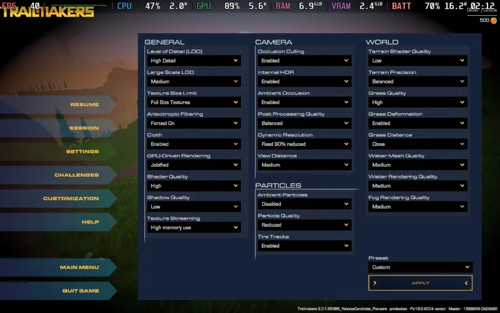 TrailmakersQualitySettings 1