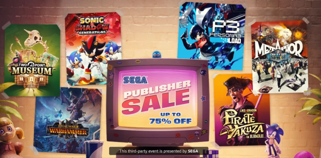 SEGA Publisher Sale