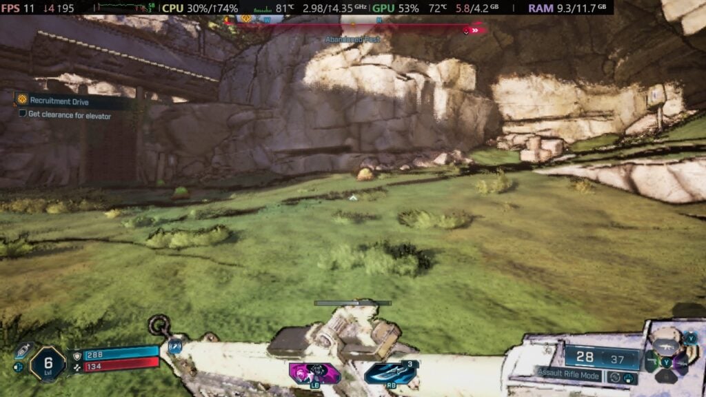 Borderlands 4 on ROG Ally X