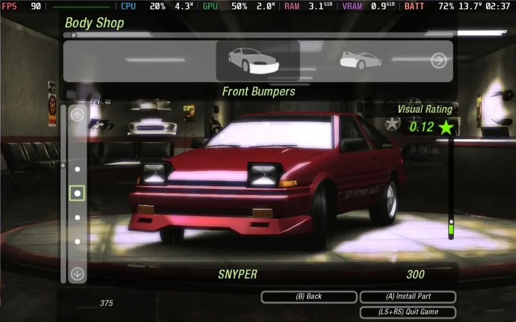 NFSU2Stock2