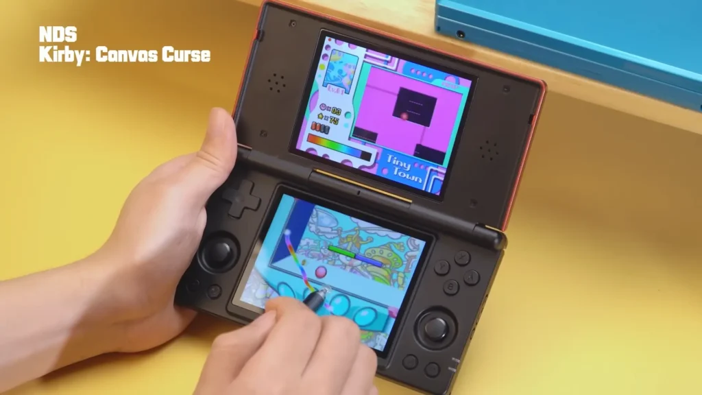 Anbernic Showcase Their Budget-Friendly RG DS Emulating 3DS And NDS Titles With The Touch Pen 1 Anbernic RG DS