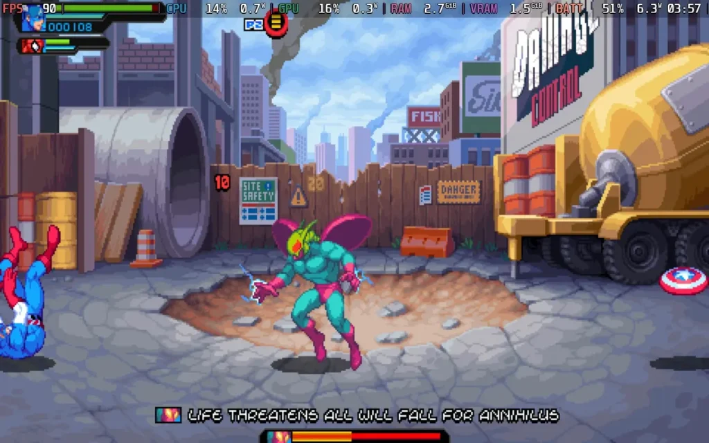 MARVEL Cosmic Invasion Next Fest Demo Preview - A Simple Yet Engaging Beat 'Em Up 2 MarvelCosmicInvasionStock3