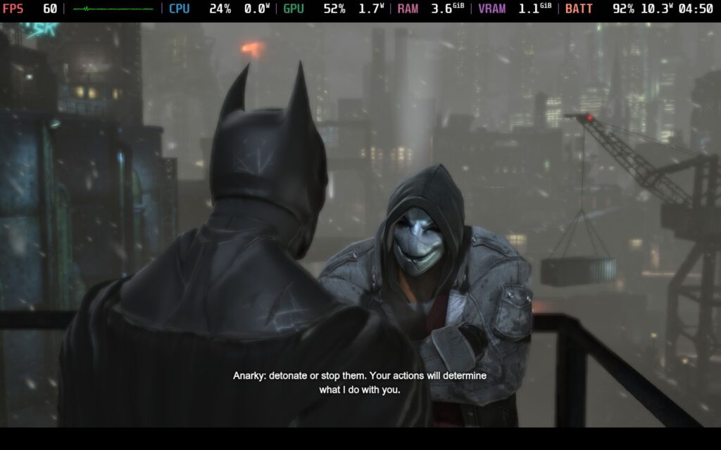 BatmanArkhamOriginsUnsupportedReport1