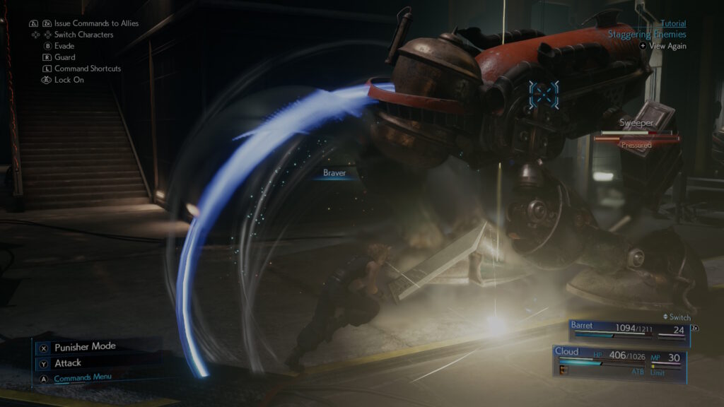 Final Fantasy 7 Remake Intergrade Switch 2 (Handheld)