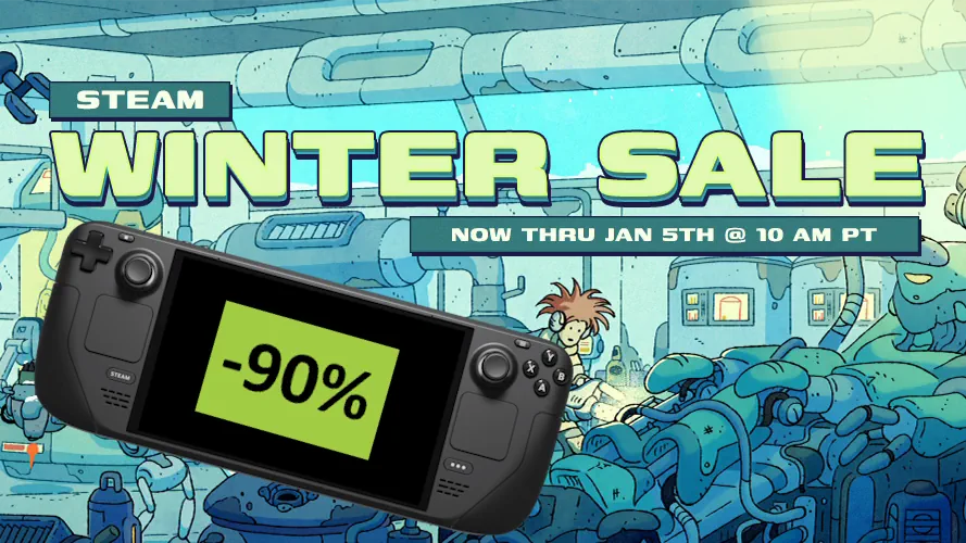 Best 90% Off Or More Steam Deck Games From The Steam Winter Sale 1 90% Off Deals from the Steam Winter Sale for your Steam Deck