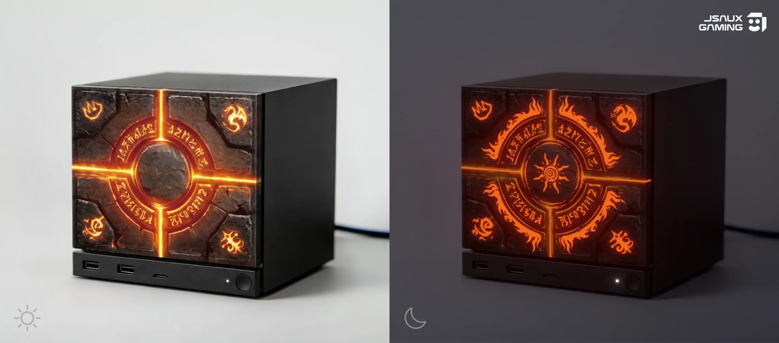 JSAUX Unveils New Gorgeous Steam Machine Stickers At CES 2026 3 Ancient Rune Ember Core Embargo Jan 4 2026 scaled